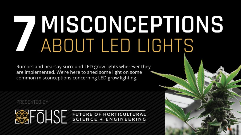 7 Misconceptions About LED Grow Lights